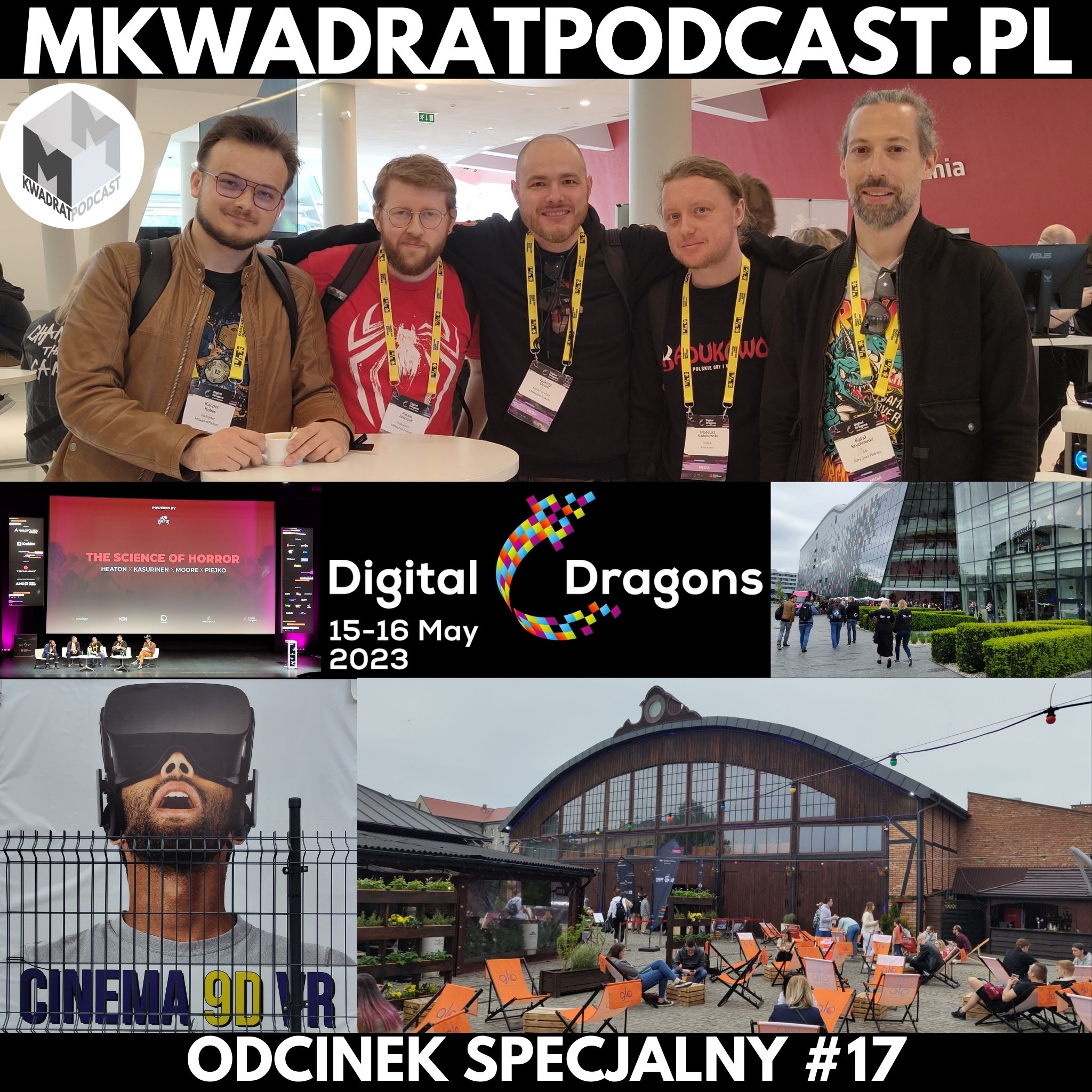 MKwadrat – Odcinek specjalny #17 – Digital Dragons 2023 feat. Stary Gracz