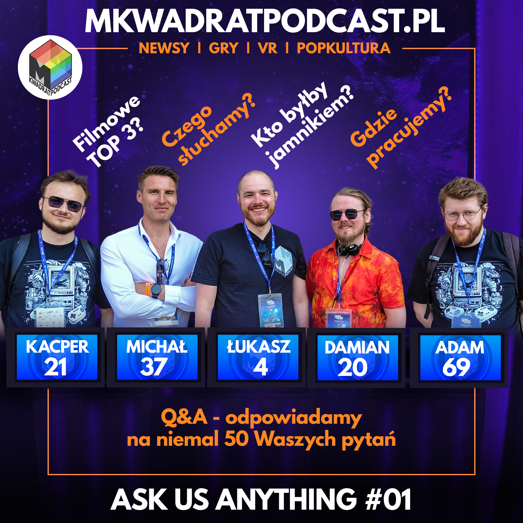 MKwadrat – Odcinek specjalny #26 – Ask Us Anything #01