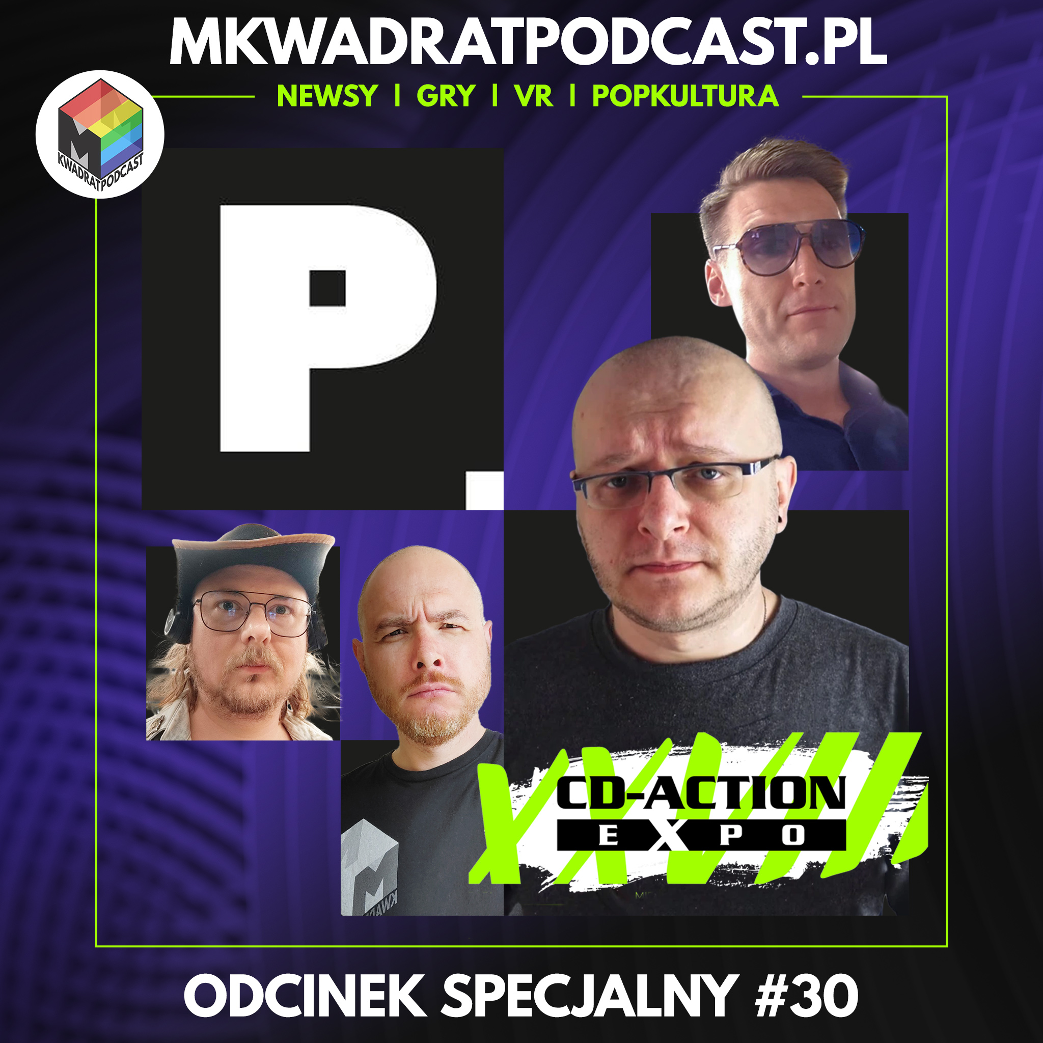 MKwadrat – Odcinek specjalny #30 Relacja z CDAction Expo i Pixel Hell 2024 feat. NRGeek